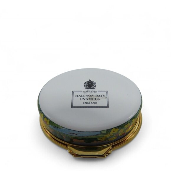 HALCYON DAYS Enamel Box A Year To Remember 2001 Edition In Gift Box - Picture 2 of 12